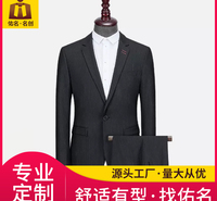 高端定制男女职业装 同款套装羊毛西装工作服 商务正装毛料银行工装 源头厂家 优质供应 佑名服饰厂家