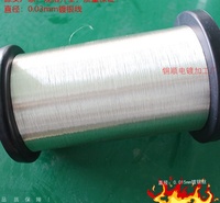 源头厂家直批镀银红铜丝|||直径0.04mm镀银裸铜丝品质保障